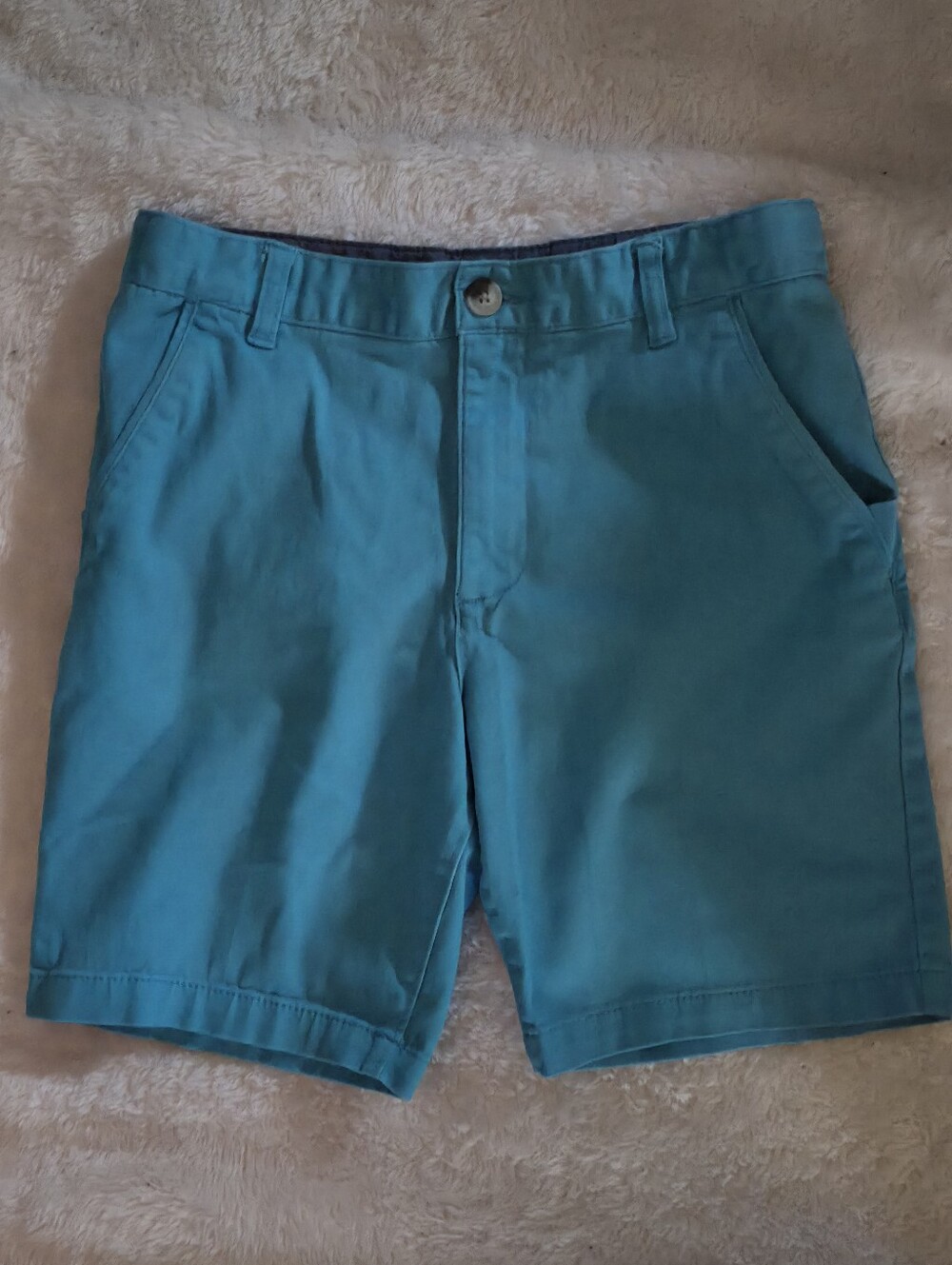 wonder nation Boys Teal Flat Front Shortsoy's